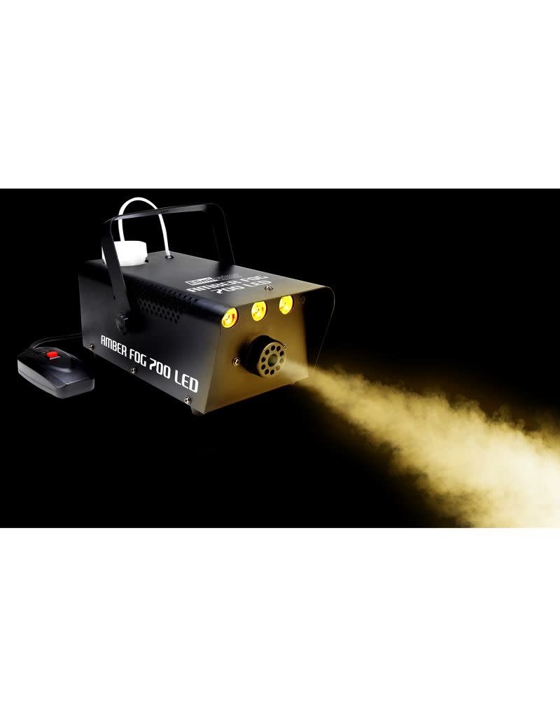 Eliminator ADJ Eliminator Lighting Amber Fog 700 LED Fog Machine with Amber Lights