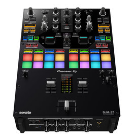 DJM-S7: 2-channel DJ Mixer with Dual USB Audio Interfaces, 16 Performance Pads and Effects Controls for Serato DJ, Magvel Fader Pro, and Bluetooth Connectivity - Pioneer DJ