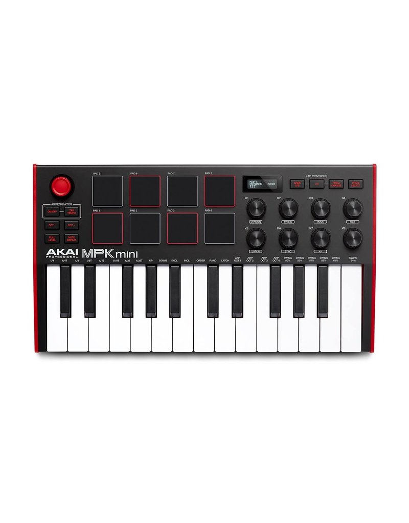 AKAI Akai Pro MPK Mini MK3 25-Key MIDI Controller ORIGINAL (MPKMINI3)
