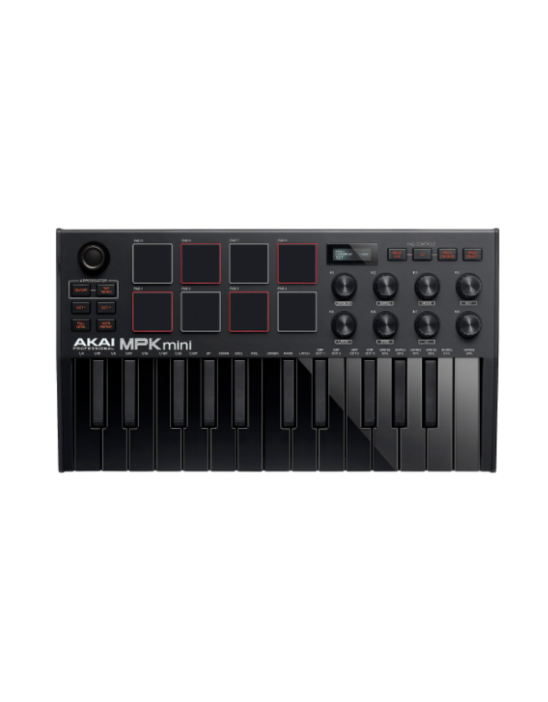 Akai Professional MPK MINI Mk3 Black SE Compact Keyboard and Pad Controller