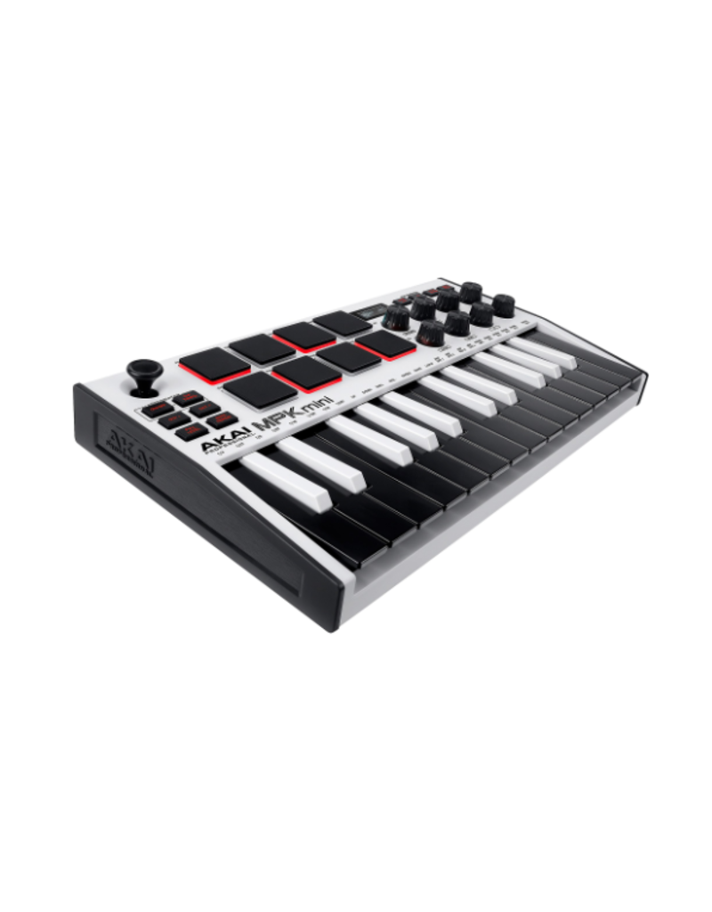 AKAI OPEN BOX! Akai Pro MPK Mini MK3 25-Key MIDI Controller WHITE (MPKMINI3W)