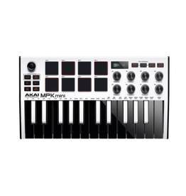 Akai Pro MPK Mini MK3 25-Key MIDI Controller WHITE (MPKMINI3W)
