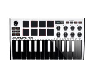 【新品未開封】MPK mini mk3 白 Akai MPK Mini MKII MK3 White 25-Key USB MIDI Keyboard