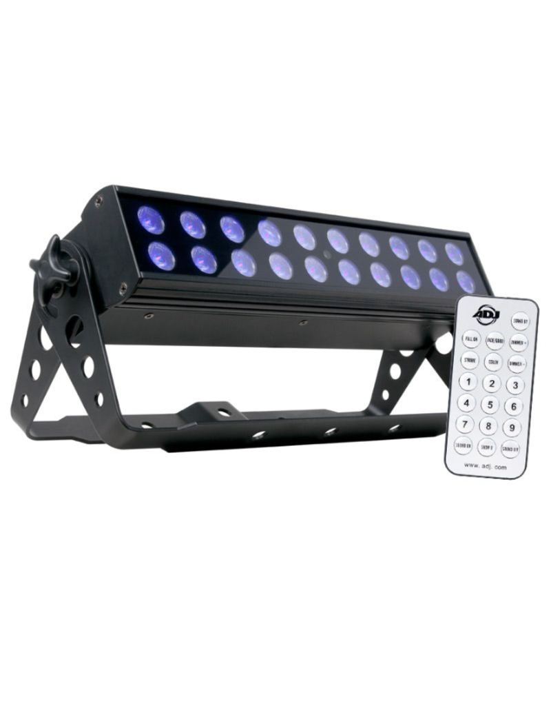 ADJ ADJ UV LED BAR20 IR High Output UV LED Backlight with UC IR Remote
