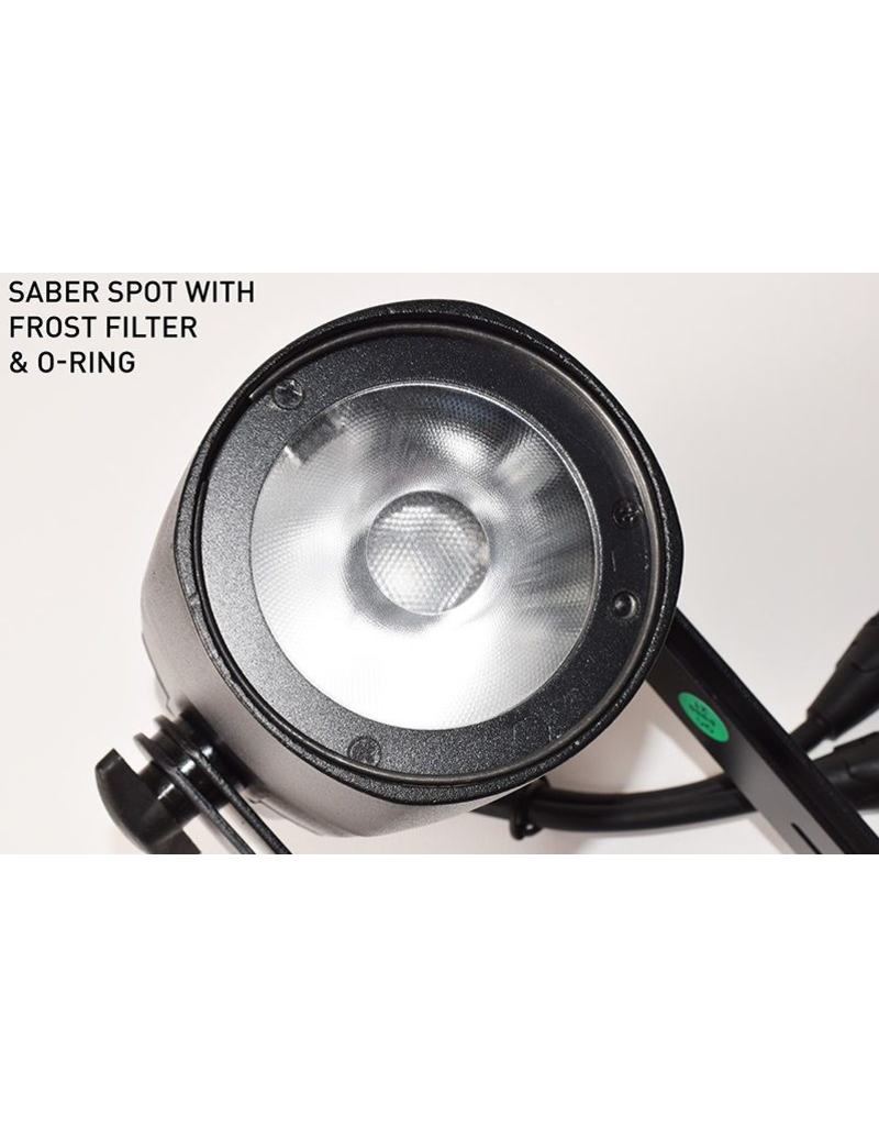 ADJ ADJ Saber Spot RGBW Compact Pinspot with Smooth Color Mixing