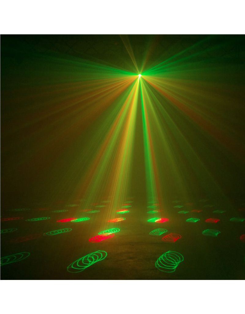 ADJ ADJ Ani-Motion Laser 36 Patterns + 22 Static Effects in Red and Green