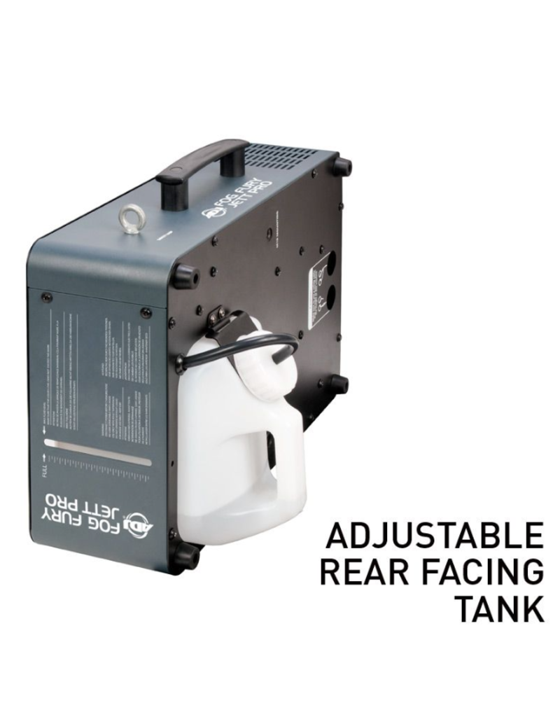 ADJ ADJ Fog Fury Jett Pro Vertical Fog Machine with RGBA + UV LEDs (FOG639)