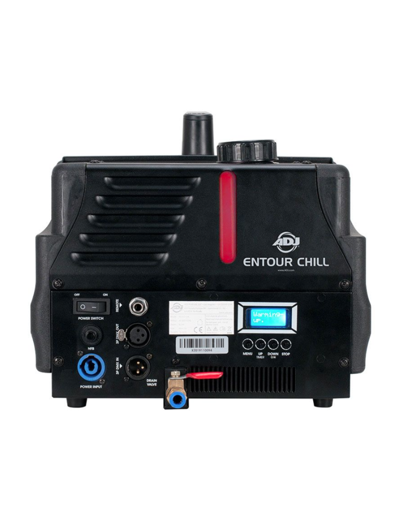 ADJ ADJ Entour Chill 800w Continuous Low-lying Fog Machine Uses Ice and Water