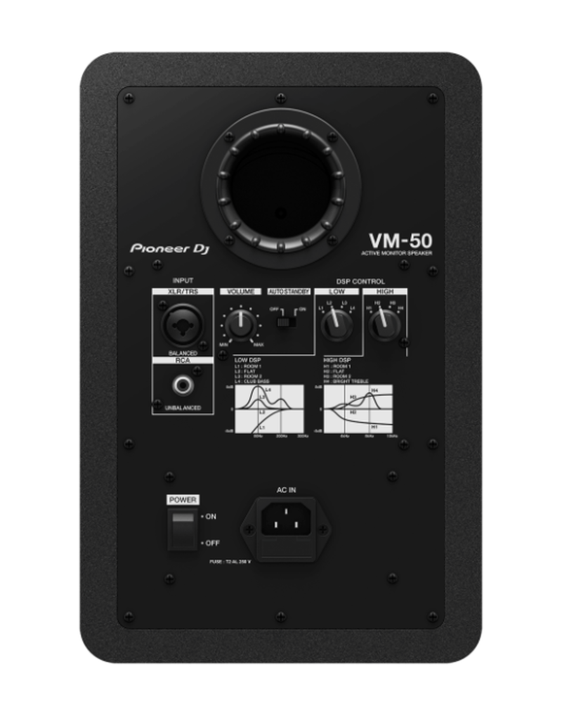 VM-50 5” Active Monitor Speaker (Black) - Pioneer DJ