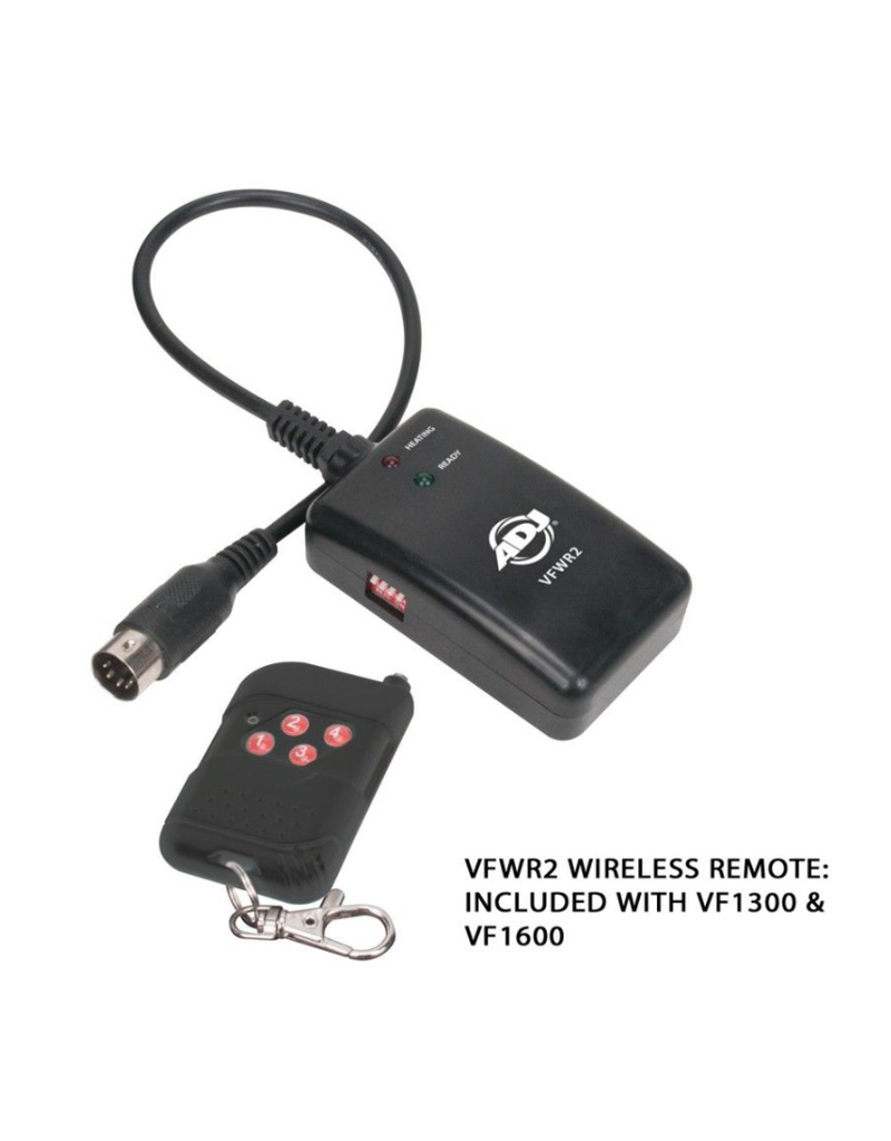 ADJ VF1600 Mobile 1500w DMX Fog Machine Mile High DJ Supply