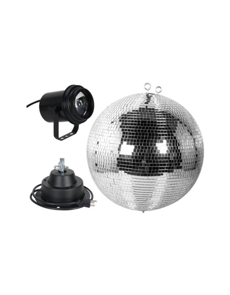 ADJ ADJ M-600L 16" Mirror Ball Package includes Motor & Pinspot - Last One!