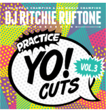 Turntable Training Wax Ritchie Ruftone Practice Yo! Cuts Vol. 3 12" Scratch Record - Black