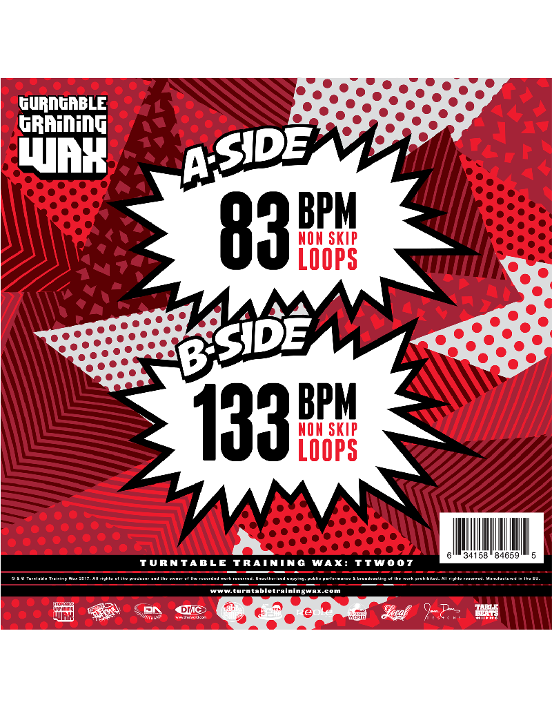Turntable Training Wax Ritchie Ruftone Practice Yo! Cuts Vol. 4 ::: 12" RED Scratch Record