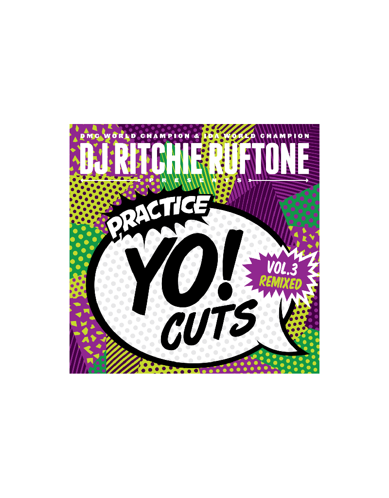 Turntable Training Wax Ritchie Ruftone Practice Yo! Cuts Vol. 3 Remixed 7" Scratch Record