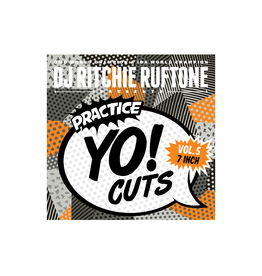 Turntable Training Wax Ritchie Ruftone Practice Yo! Cuts Vol. 5 7" ORANGE  Scratch Record