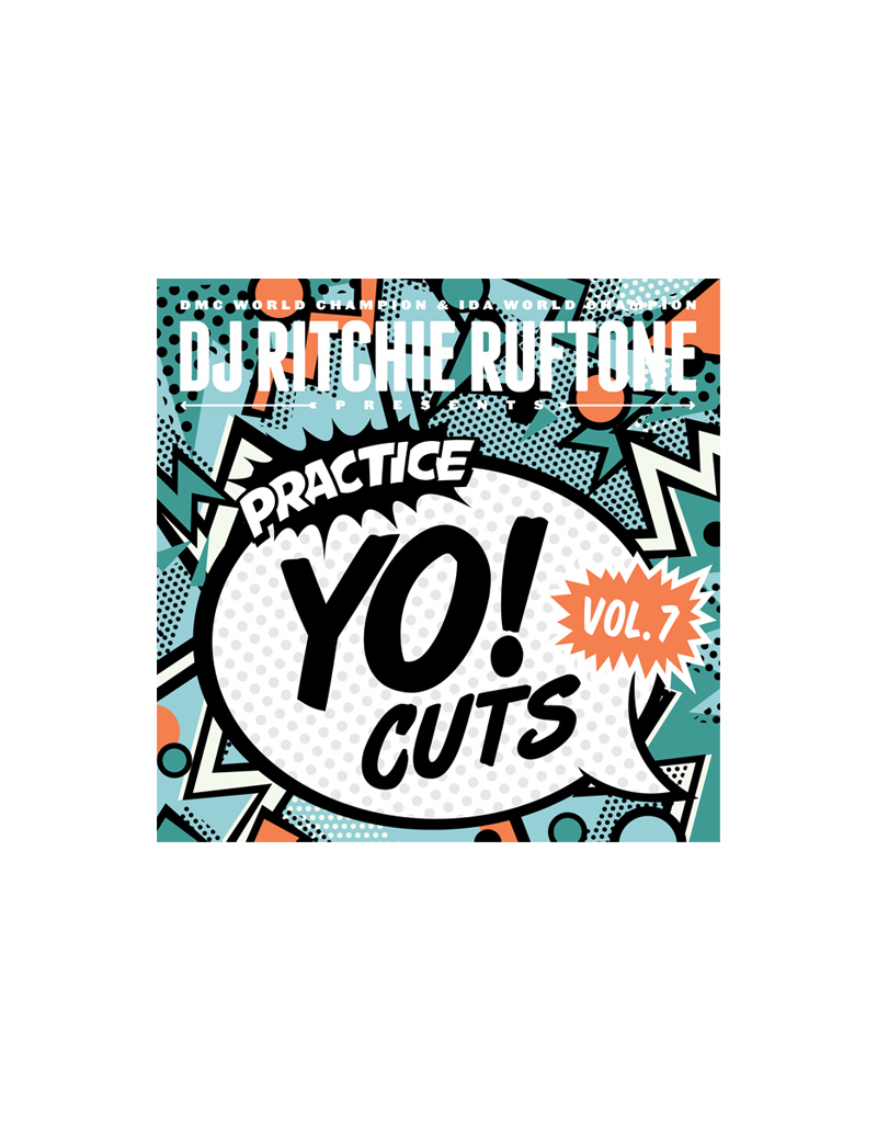 Turntable Training Wax Ritchie Ruftone Practice Yo! Cuts Vol. 7 7" Scratch Record
