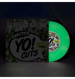 Turntable Training Wax Ritchie Ruftone Practice Yo! Cuts Vol. 8 :::  7" GLOW in the DARK Scratch Record