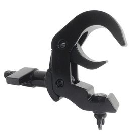 ADJ ADJ Quick Rig Clamp Black Heavy Duty Low Profile Hook Style Clamp