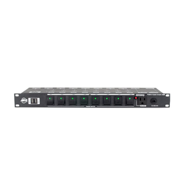 ADJ ADJ POW-R RACK USB 19" Rack Mount AC Power Center 10 Outlets & 2 USB