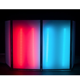 Eliminator Eliminator Lighting LED BP Tubes 4 Pak Rechargeable Battery Powered Color Changing Plastic LED Tubes