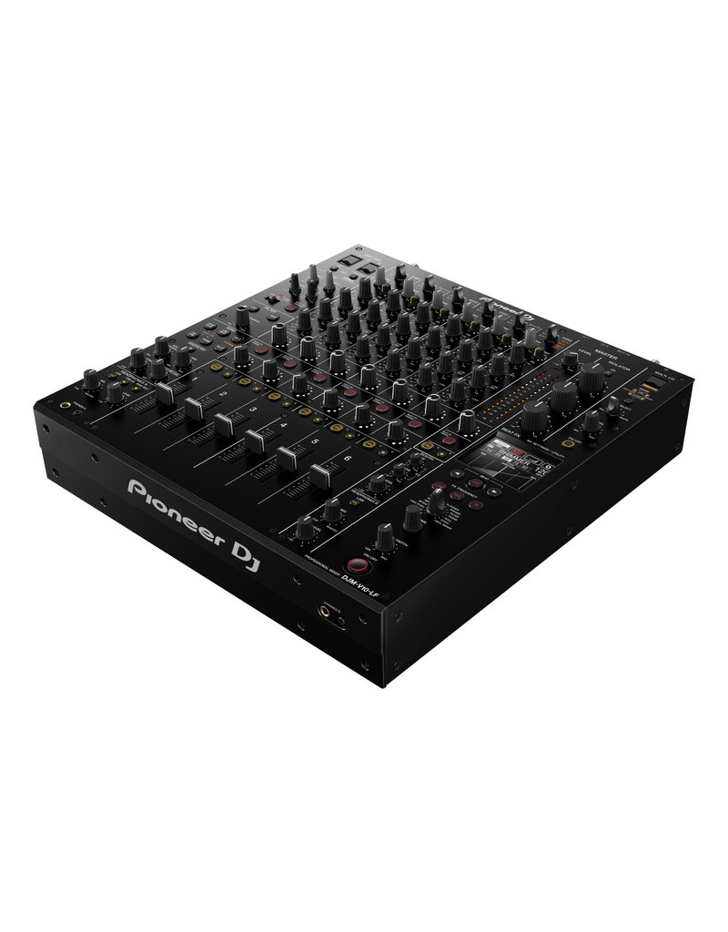 SPECIAL ORDER: DJM-V10-LF: 6-channel Digital DJ Mixer with Analog and Digital I/O, Pro DJ Link, Dedicated Filter and Compressor Per Channel, Dual USB, Dual Headphone Outs, and Booth EQ - Long Fader - Pioneer DJ