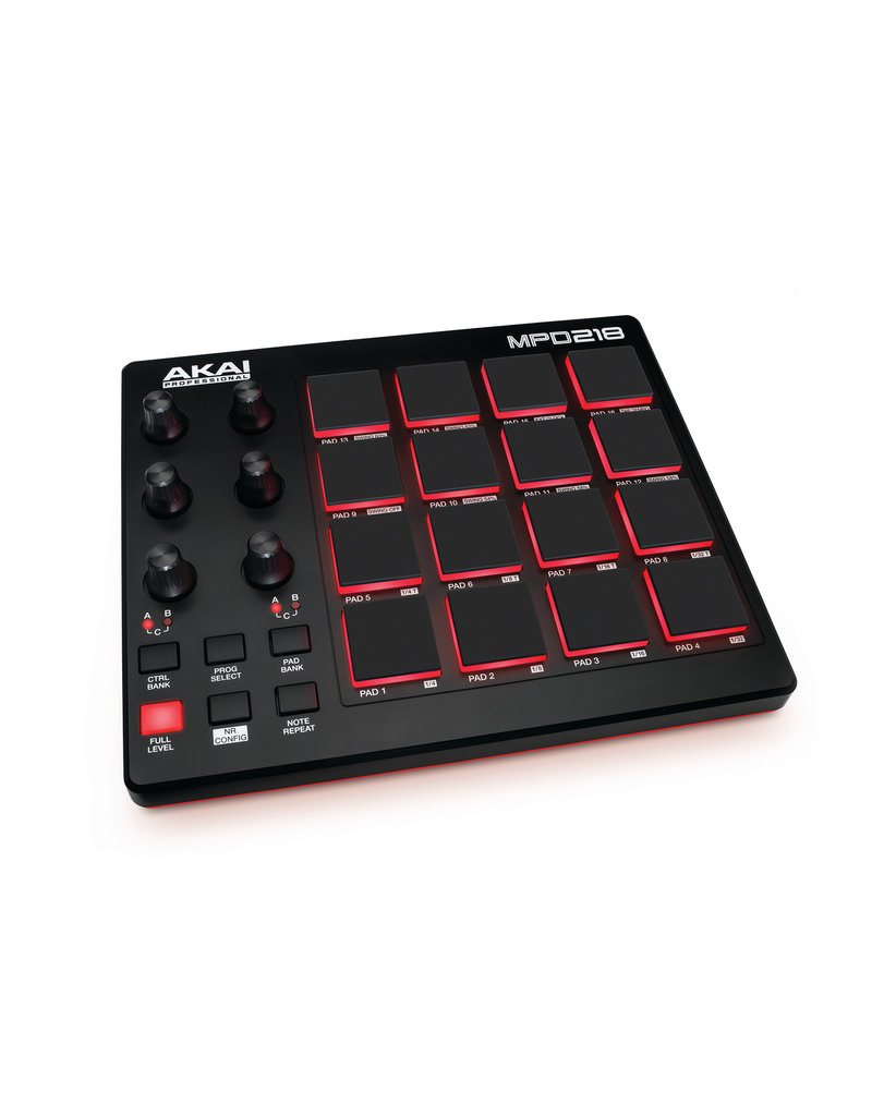 Akai Professional MPD218 Pad Controller - Mile High DJ Supply Akai Professional MPD218 Pad Controller - Mile High DJ Supply