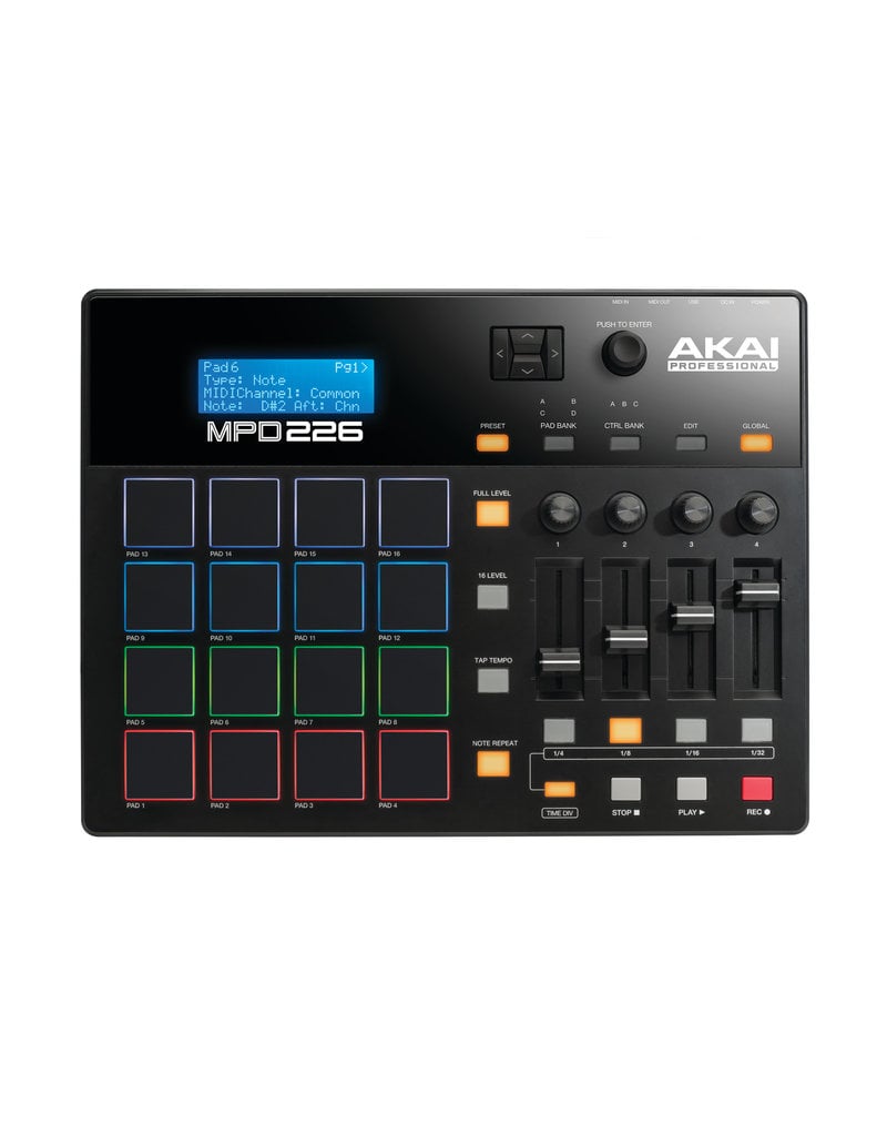 Akai Professional MPD226 MIDI-over-USB Pad Controller (Last One)