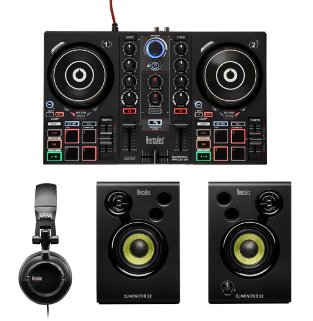 Hercules DJ Control Starlight Ultra-Compact Controller for Serato - Mile  High DJ Supply