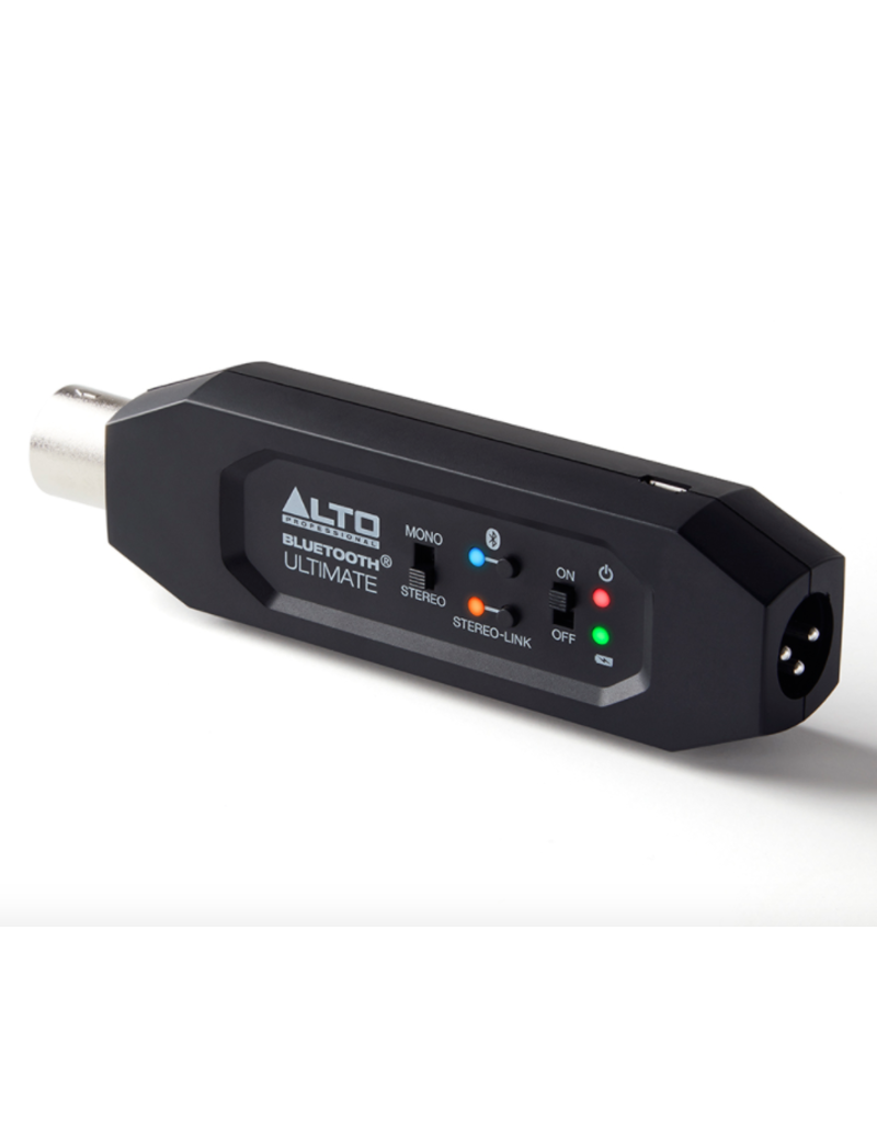 Alto Bluetooth Ultimate Rechargeable Bluetooth® Receiver with Dual XLR Outputs