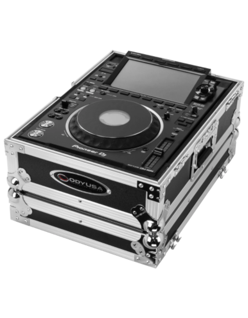 Odyssey CDJ-3000 Flight Case with Removable Back Panel Black/Silver (FZ3000)