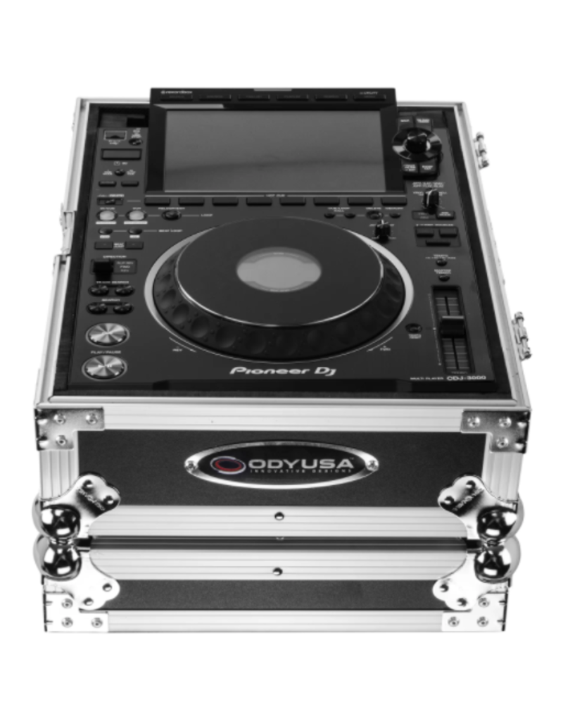 Odyssey CDJ-3000 Flight Case with Removable Back Panel Black/Silver (FZ3000)