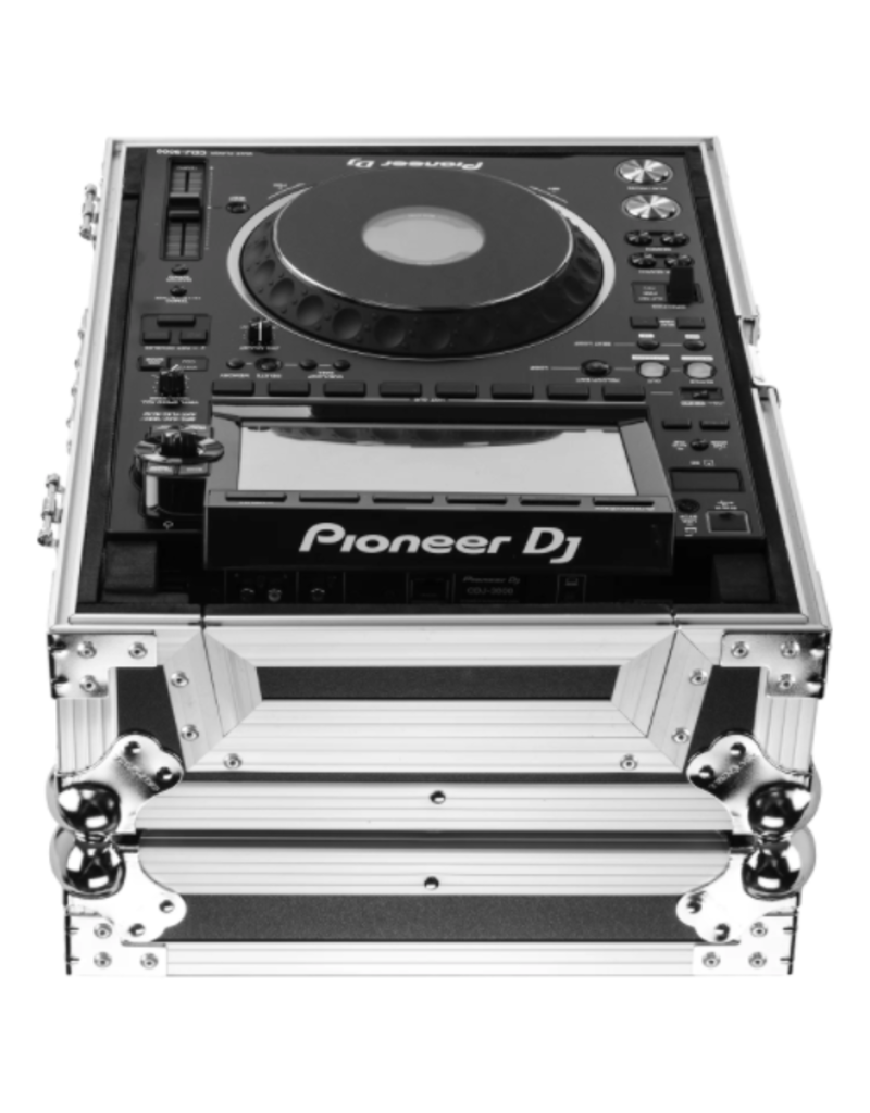 Odyssey CDJ-3000 Flight Case with Removable Back Panel Black/Silver (FZ3000)