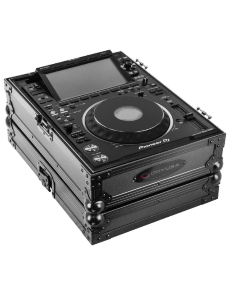 Odyssey CDJ-3000 Flight Case with Removable Back Panel Black/Black (FZ3000BL)