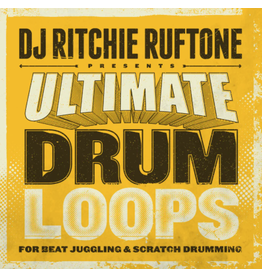 Turntable Training Wax Ritchie Ruftone Ultimate Drum Loops 12" Juggle & Scratch Record