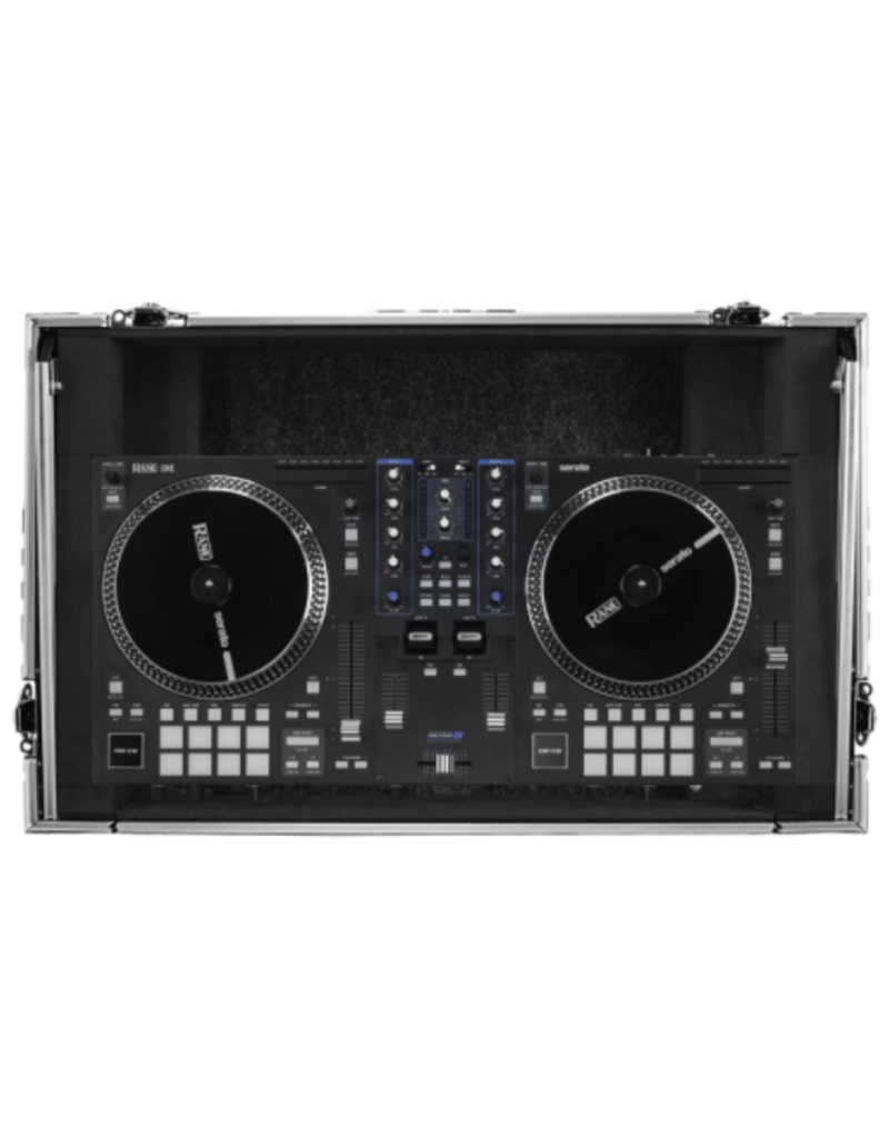 Odyssey Flight Case for Rane One with Glide Platform Black/Silver (FZGSRANEONEW)