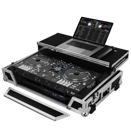 Odyssey Flight Case for Rane One with 1U Rack Space & Glide Platform Black/Silver (FZGSRANEONEW1)