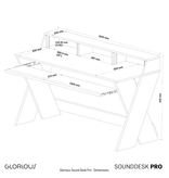 Glorious Glorious Sound Desk Pro Black