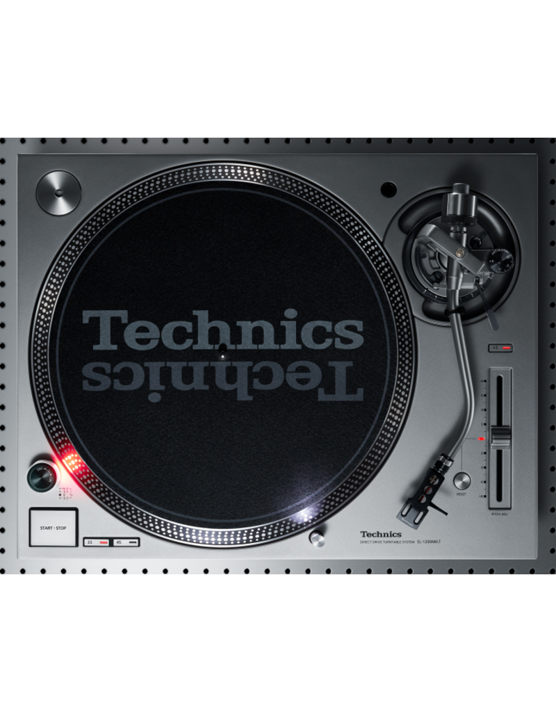 Technics SL-1200MK7 SILVER Professional Direct Drive DJ Turntable