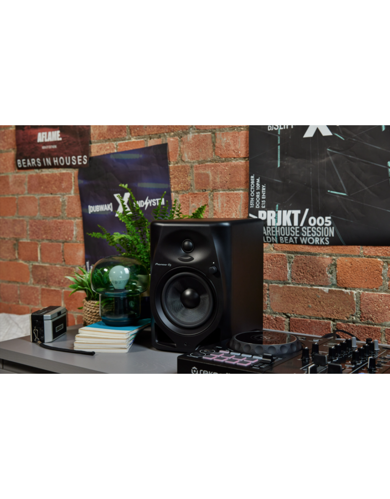 DM-50D Black 5" Compact Active Monitor Speaker (pair) - Pioneer DJ