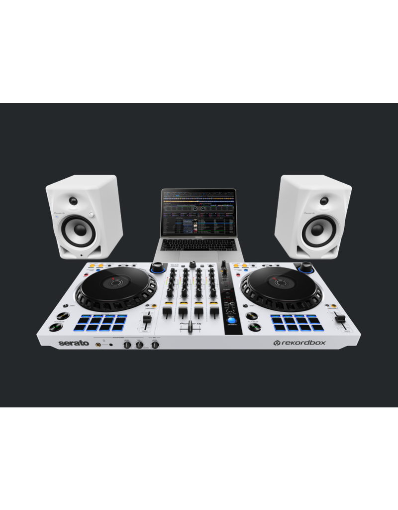 DM-50D-W White 5" Compact Active Monitor Speaker (pair) - Pioneer DJ