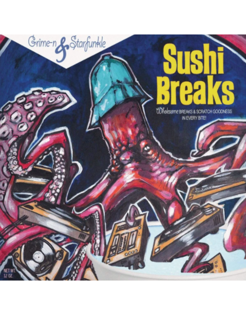 ILLECT Recordings Grime-n & Starfunkle - Sushi Breaks 7" Scratch Record