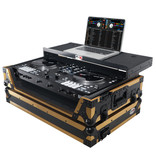 ProX ProX Flight Case For RANE ONE with Sliding Laptop Shelf & Wheels - Limited Edition Gold