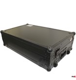 ProX ProX ATA Flight Case for DDJ-1000, FLX6, SX3 DJ Controller with Laptop Shelf 1U Rack Space and Wheels Black/Black (XS-DDJ1000WLTBL)