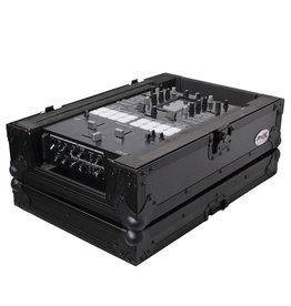 ProX ProX Universal Flight Case for 11" DJ Mixers fits DJM S11 / Rane 70 / 72 MK2 - Black/Black  (XS-M11BL)