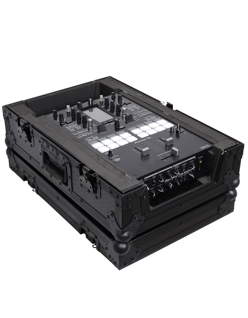 ProX ProX Universal Flight Case for 11" DJ Mixers fits DJM S11 / Rane 70 / 72 MK2 - Black/Black  (XS-M11BL)