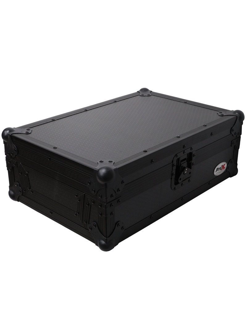 ProX ProX Universal Flight Case for 11" DJ Mixers fits DJM S11 / Rane 70 / 72 MK2 - Black/Black  (XS-M11BL)