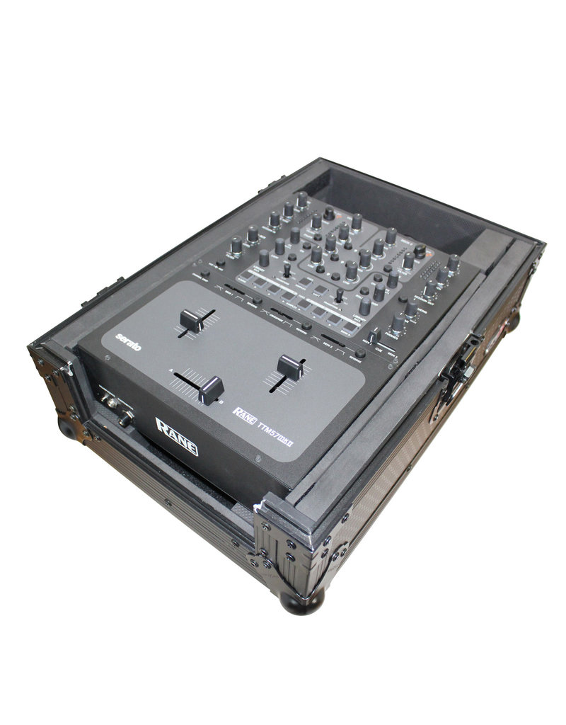 ProX ProX Universal Flight Case for Large Format 10" DJ Mixers - Black/Black (XS-M10BL)