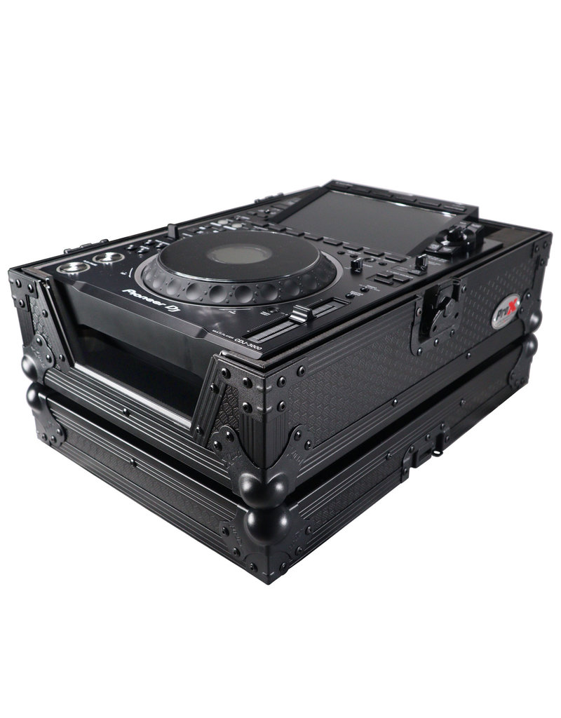 ProX ProX Flight Case for CDJ-3000, DJS-1000, SC6000, Large Format CD-Media Player - Black/Black (XS-CDBL)