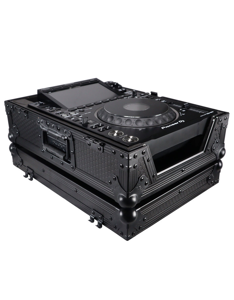 ProX ProX Flight Case for CDJ-3000, DJS-1000, SC6000, Large Format CD-Media Player - Black/Black (XS-CDBL)