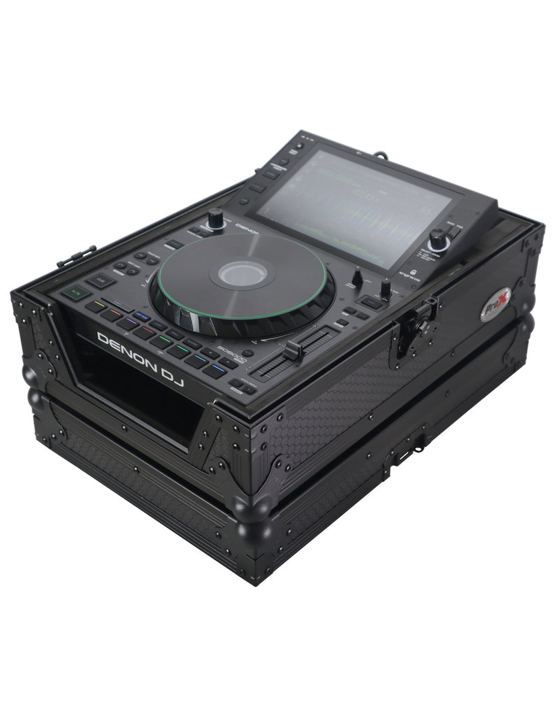 ProX ProX Flight Case for CDJ-3000, DJS-1000, SC6000, Large Format CD-Media Player - Black/Black (XS-CDBL)